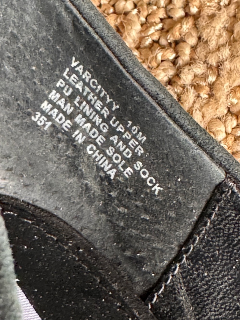 Steve Madden Varcityy Black Suede D'Orsay Pointed Toe Pumps - Size 10 - Picture 6 of 6